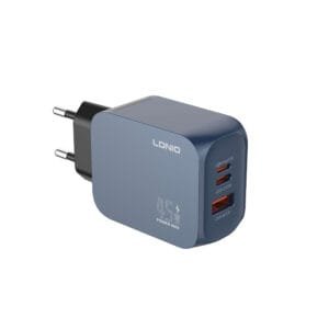 Ldnio Q6 45W GaN Fast Charger 1A 1C 1L Travel Adapter With C to C Cable - available in Pakistan at Metaware