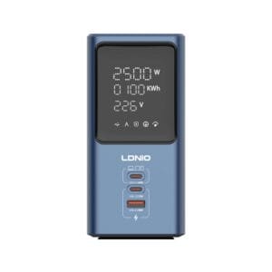 Ldnio SC2 45W 7-IN-1 Ports PD Universal Power Strip Desktop Adapter – 2500W with LED - available in Pakistan at Metaware