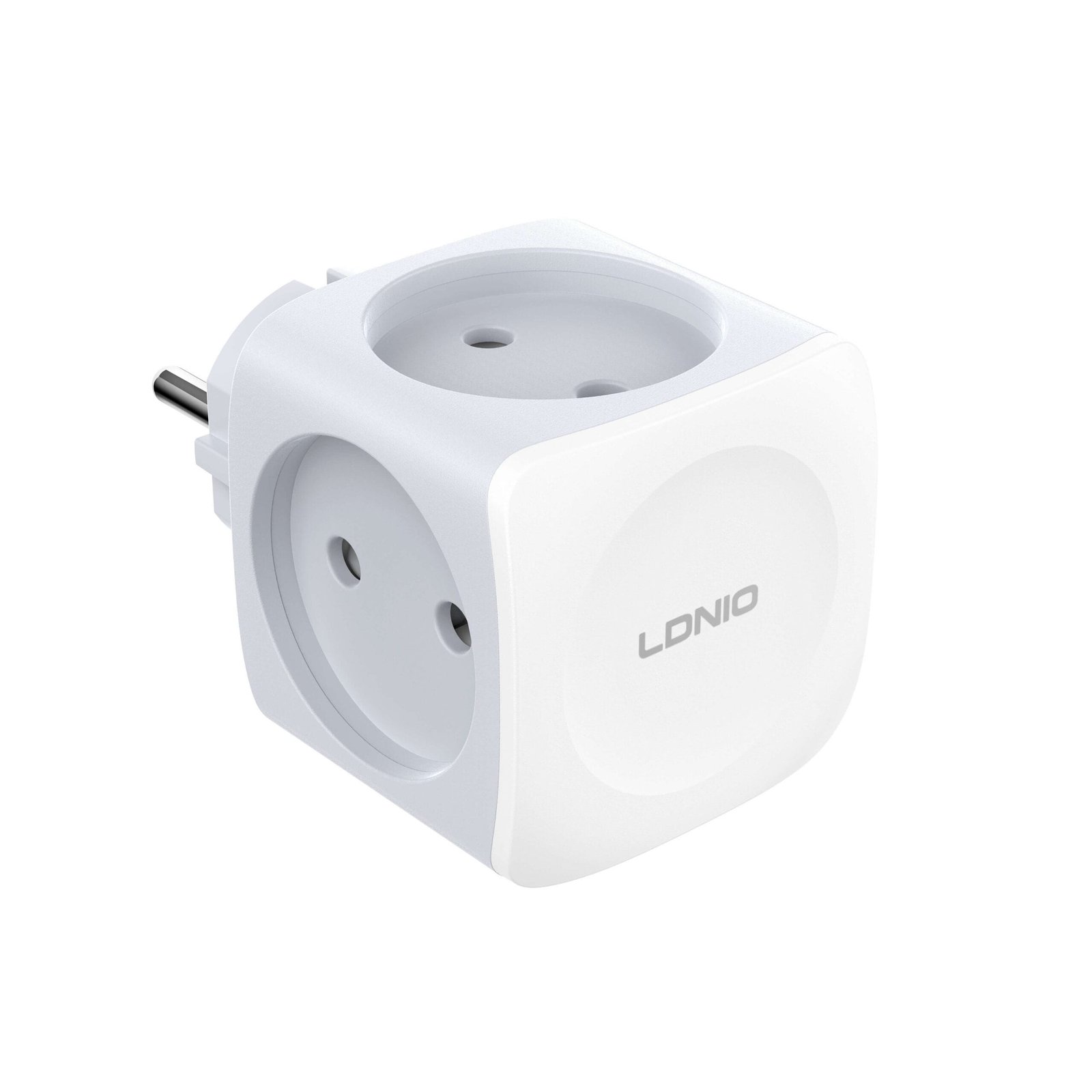 Ldnio Z11 Wall Switch Socket 4 Outlet Extender Electrical Plugs Grounded EU Wall Socket Adapter - available in Pakistan at Metaware