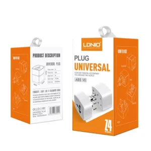 Ldnio Z4 Universal Travel Adapter - available in Pakistan at Metaware
