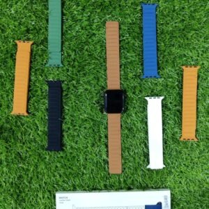 Leather Magnet Strap for Smartwatches – 42/44/45/49mm - available in Pakistan at Metaware