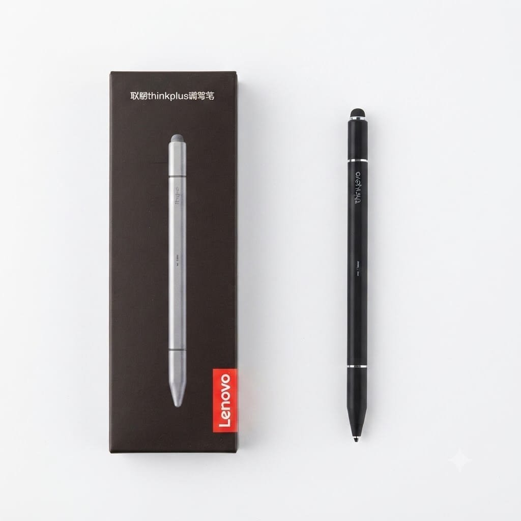 Lenovo ThinkPlus BP28 3-IN-1 Universal Magnetic Touchscreen Stylus Pen Black - available in Pakistan at Metaware