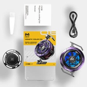 Memo CX08 9V pro Mobile Phone Radiator Rapid Freezing Magnetic Phone Cooler - available in Pakistan at Metaware