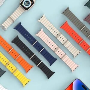 Oceanic Silicon Straps for Apple Smart Watches - available in Pakistan at Metaware