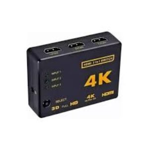 Onten 3 in 1 Out 4K HDMI Switcher (with remote control) OTN-7593 - available in Pakistan at Metaware