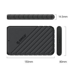 Orico 25PW1 2.5 Inch Hard Drive Enclosure USB3.0 Cable - available in Pakistan at Metaware