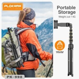Plokama PK-998 All in One With Remote Tripod Stand - available in Pakistan at Metaware
