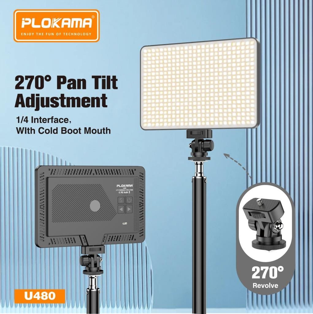 Plokama U480 9 inch Professional Studio Panel Light - available in Pakistan at Metaware