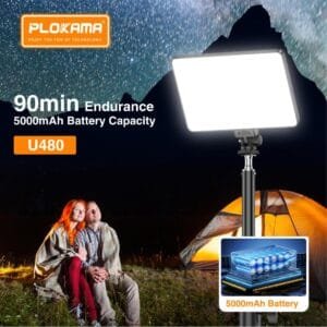 Plokama U480 9 inch Professional Studio Panel Light - available in Pakistan at Metaware
