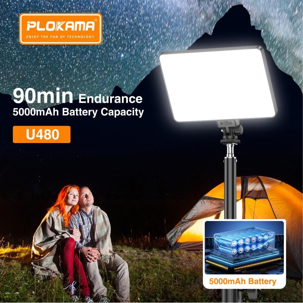 Plokama U480 9 inch Professional Studio Panel Light - available in Pakistan at Metaware