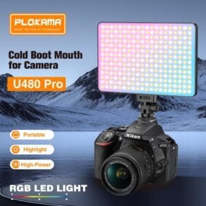Plokama U480 Pro RGB 9 inch Panel Light - available in Pakistan at Metaware