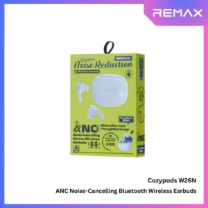 Remax CozyPods W26N ANC Noise Cancelling Stereo Wireless Earbuds - available in Pakistan at Metaware