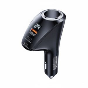 Remax RCC339 Warriors Series 88.5W Pd+qc 2C+1A Fast Car Charger with Digital Display - available in Pakistan at Metaware