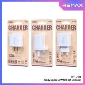 Remax RP-U121 33W Kiddy Series 1C Fast Charger CN Plug - available in Pakistan at Metaware