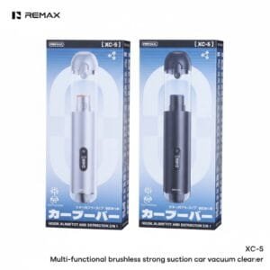 Remax XC-5 Multi Functional Brushless Strong suction car vacuum cleaner - available in Pakistan at Metaware