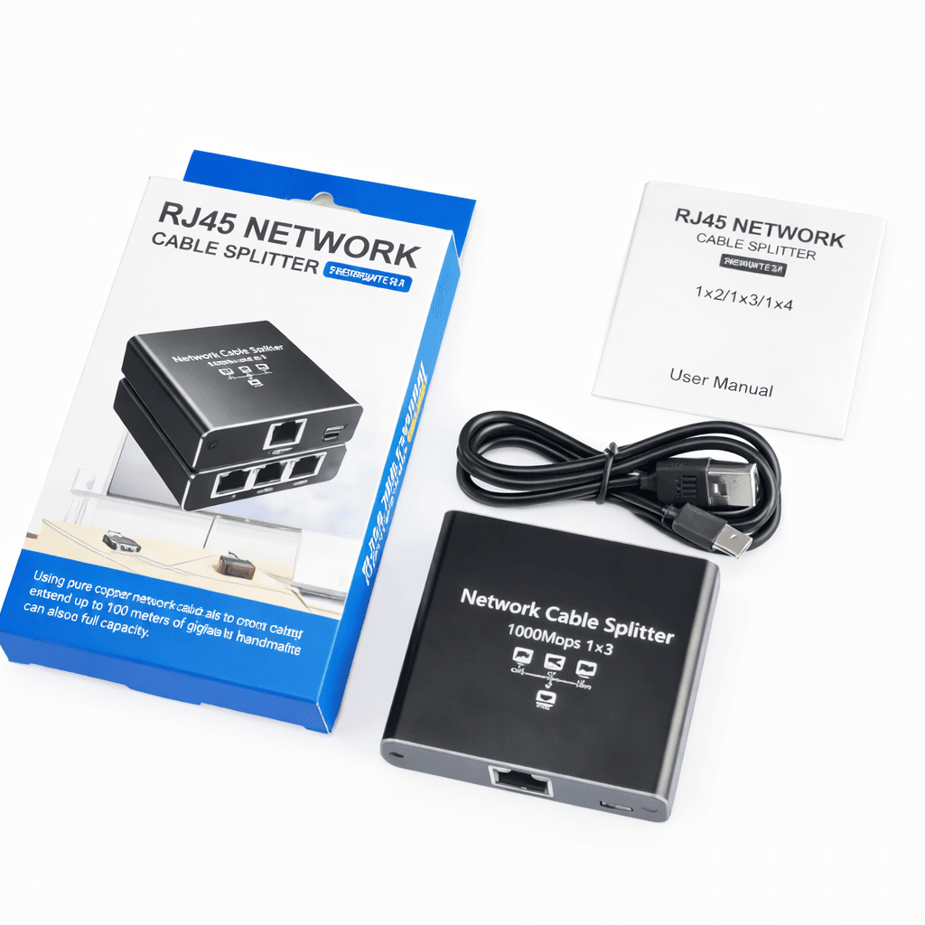 RJ45 Networkcable Splitter (1000Mbps 1×3) - available in Pakistan at Metaware