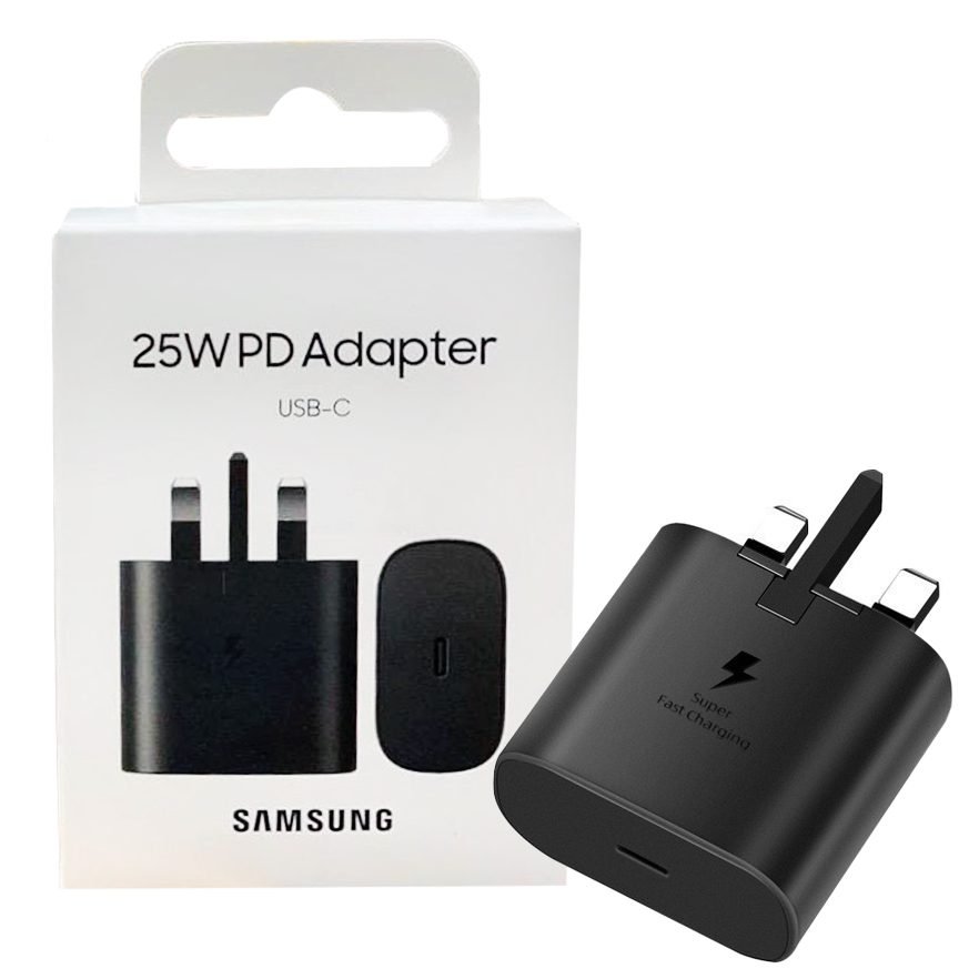 Samsung 25W USB-C Power Delivery Adapter (UK Plug) - available in Pakistan at Metaware