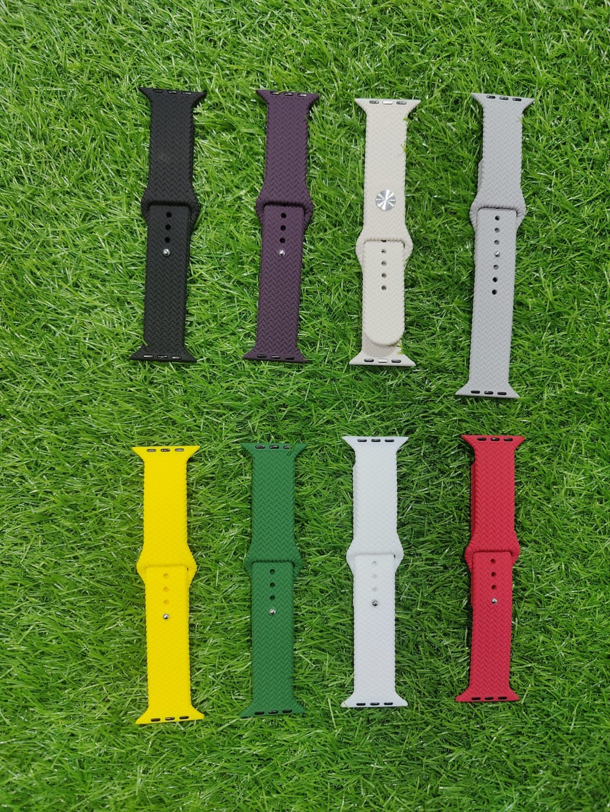 Series 9 Silicone Wicker Loop Smart Watch Strap - available in Pakistan at Metaware