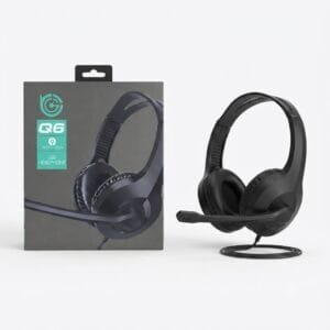 Tucci Q6 Wired USB Headset – Ideal for Call Centers, Music & Movies - available in Pakistan at Metaware
