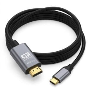 Type c to HDMI 4K Cable 1.8M - available in Pakistan at Metaware