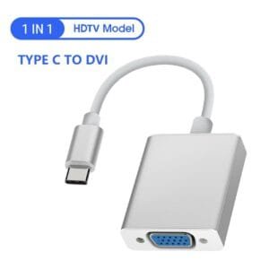 Type-c TO VGA With chip - available in Pakistan at Metaware