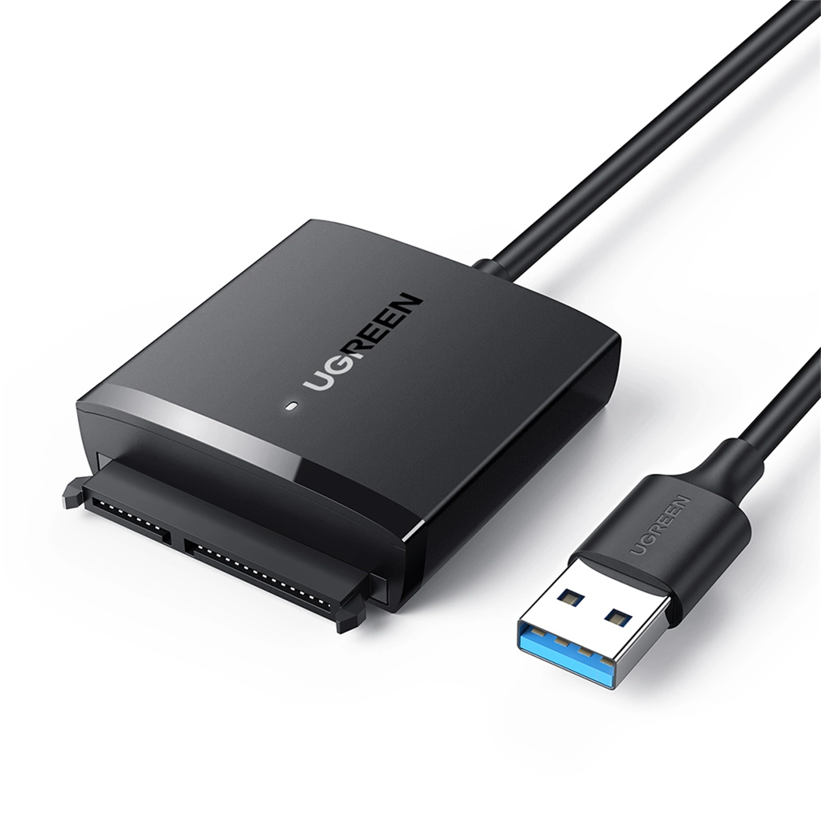 UGREEN CM257 USB3.0-turn 2.5/3.5-inch SATA hard disk converter circular wire with 12V power supply interface 60561 - available in Pakistan at Metaware