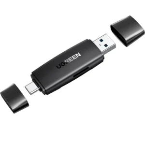 UGREEN CM304 2 in 1 Multifunction Card Reader Black 40296 - available in Pakistan at Metaware