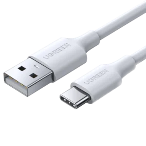 UGREEN L302 USB-A TO USB-C 18W Fast Charging cable 45641 white - available in Pakistan at Metaware