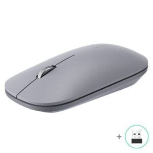 UGREEN MU001 2.4G & Bluetooth Dual-Mode, 4000DPI, Ergonomic Design, 3 Buttons Gray 45171 - available in Pakistan at Metaware