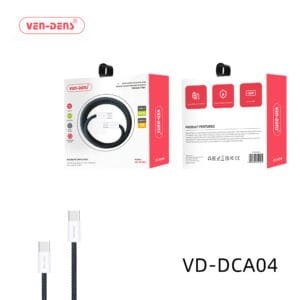 Ven Dens VD-DCA04 60W Type-C to Type-C Magnetic Data Cable Fast Charging Cable - available in Pakistan at Metaware