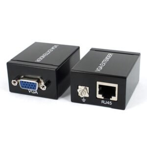 VGA Extender 60M Over LAN Cable RJ45 to VGA - available in Pakistan at Metaware