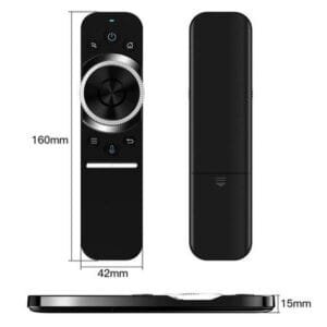W1S 2.4G Air Mouse Remote Control Built-In 6-AXIS Gyroscope Sensor Ir Learning For Smart Tv Android Tv Box - available in Pakistan at Metaware