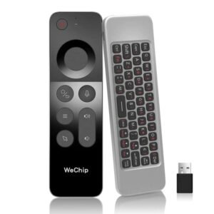 Wechip W3 Air Mouse Remote 2.4GHZ Motion Sensing 4 In 1 Wireless Keyboard Remote For Smart Tv - available in Pakistan at Metaware