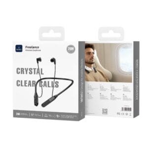 WiWU Freelance GB07 Neckband Bluetooth V5.4 20H Earphones - available in Pakistan at Metaware