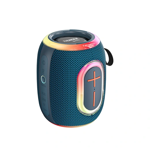WiWU H9 Thunder Wireless Speaker neon lighting Five playback modes Blue - available in Pakistan at Metaware