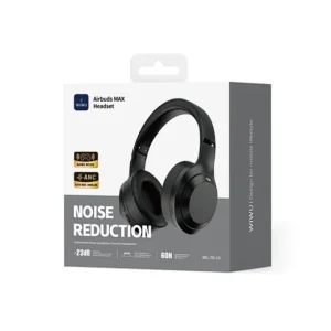 WiWU TD-15 ANC Soundbasha Headset Black - available in Pakistan at Metaware