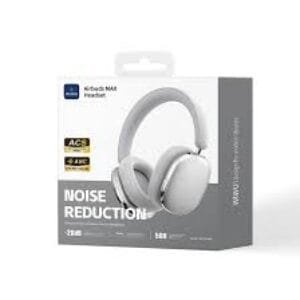 WiWU TD-16 ANC Airbuds Max Headset Silver - available in Pakistan at Metaware