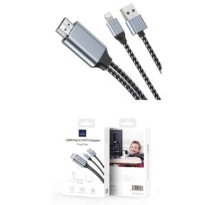 WiWU X7L Lightning to Hdtv Cable Adapter - FHD Plug & Play - available in Pakistan at Metaware