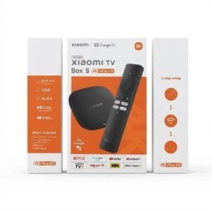 Xiaomi TV Box S (3RD Gen) Google TV 4K Ultra – Global Version Wi-Fi 6, 2.4GHZ / 5GHZ Bluetooth 5.2, 2GB Ram, 32GB Rom - available in Pakistan at Metaware