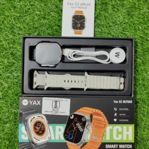 Yax 22 ultra 2 Bluetooth Calling Smart Watch 2 Straps - available in Pakistan at Metaware