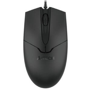 A4Tech OP-550S Optical USB Wired Silent Click Mouse