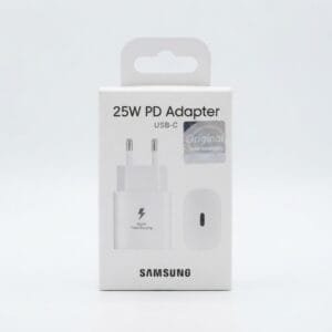 Samsung 25W 2-Pin EU USB-C Super Fast Power Delivery Wall Adapter (White)