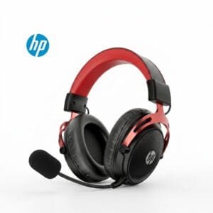 HP GH20 Wireless, Bluetooth and Wired Over-Ear Headphones (Black)