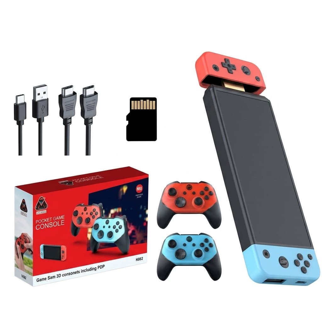 M66 4K Game Stick Retro TV Gaming Console with 20000+ Games