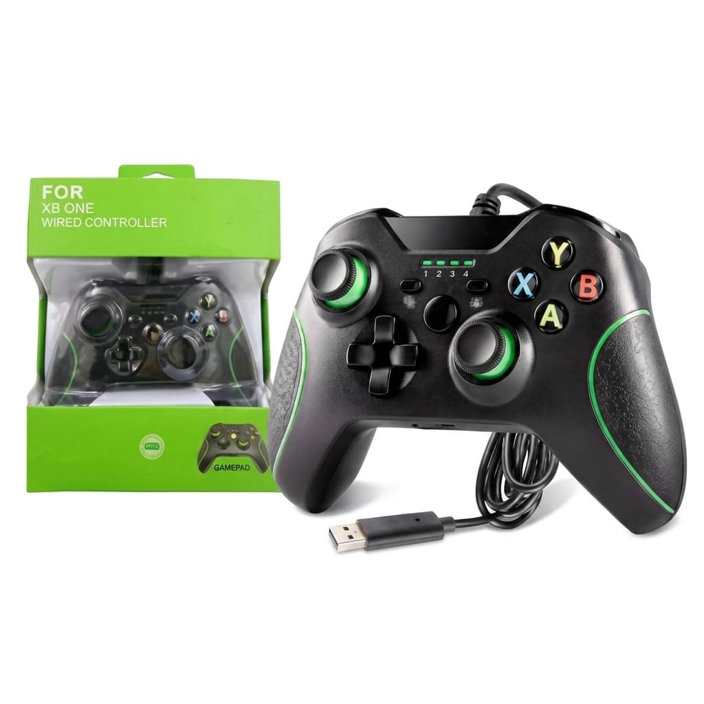 Xbox One Wired Controller Gamepad for PC and Xbox