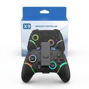 X9 Wireless Gaming Controller for Android, iOS, PC and TV with Dual Vibration