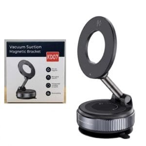 K007 Vacuum Magnetic 360-Degree Rotation Car Phone Mount (Black)