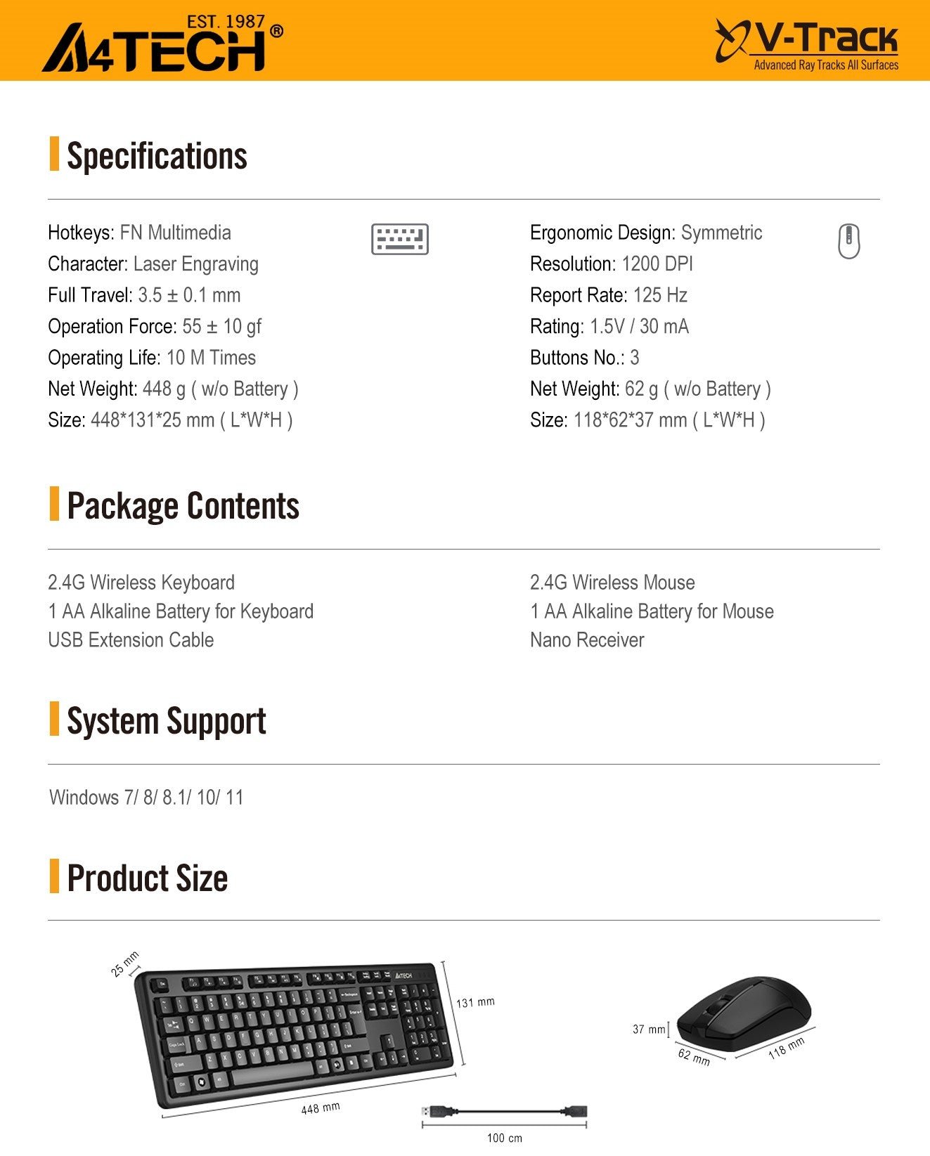 3330NS Wireless Desktop Feature Breakdown 3