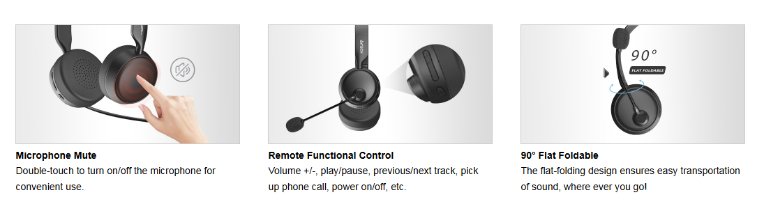 A4tech Fstyler BH230 Wireless Headset Feature Breakdown 3