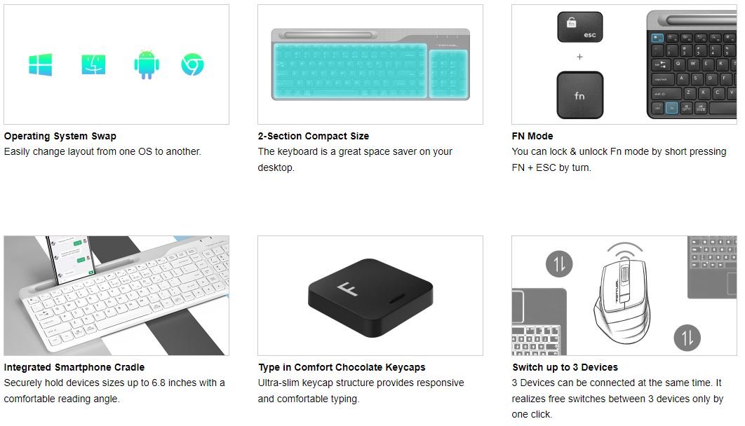 FB2535CS Bluetooth & 2.4G Desktop Set Feature Breakdown 3